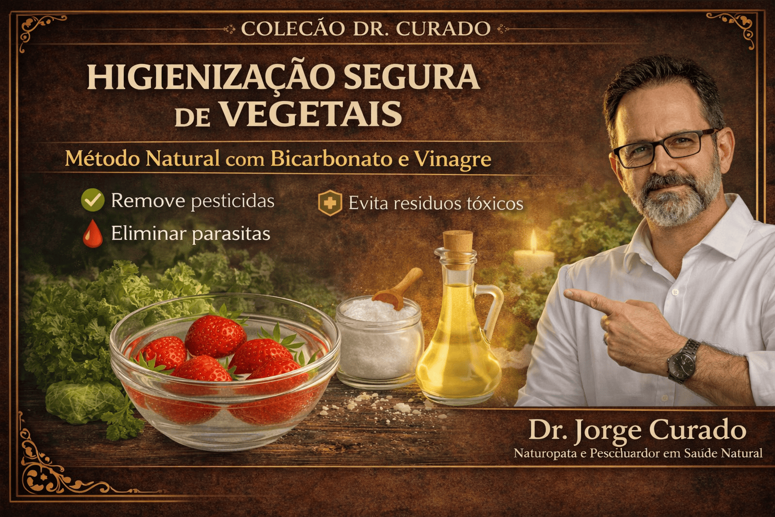 HIGIENIZAÇÃO SEGURA DE FRUTAS E VEGETAIS