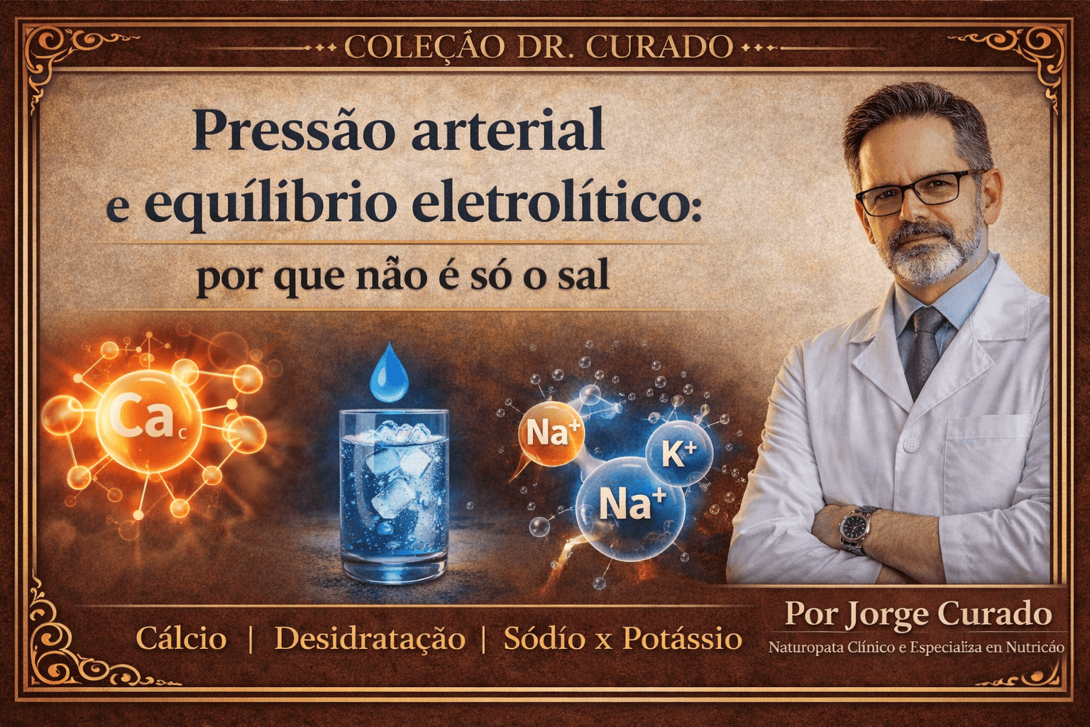 Pressão arterial e equilíbrio eletrolítico: por que não é só o sal