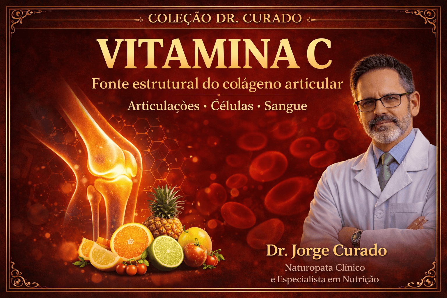 Vitamina C: colágeno, sangue, beleza e saúde sistêmica