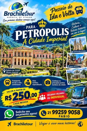 Passeio Tour a Petrópolis - Foto 1
