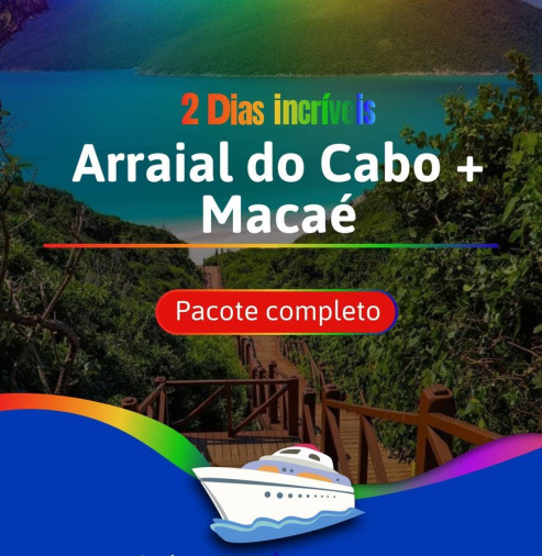 Arraial do Cabo + Macaé - RJ - Foto 1