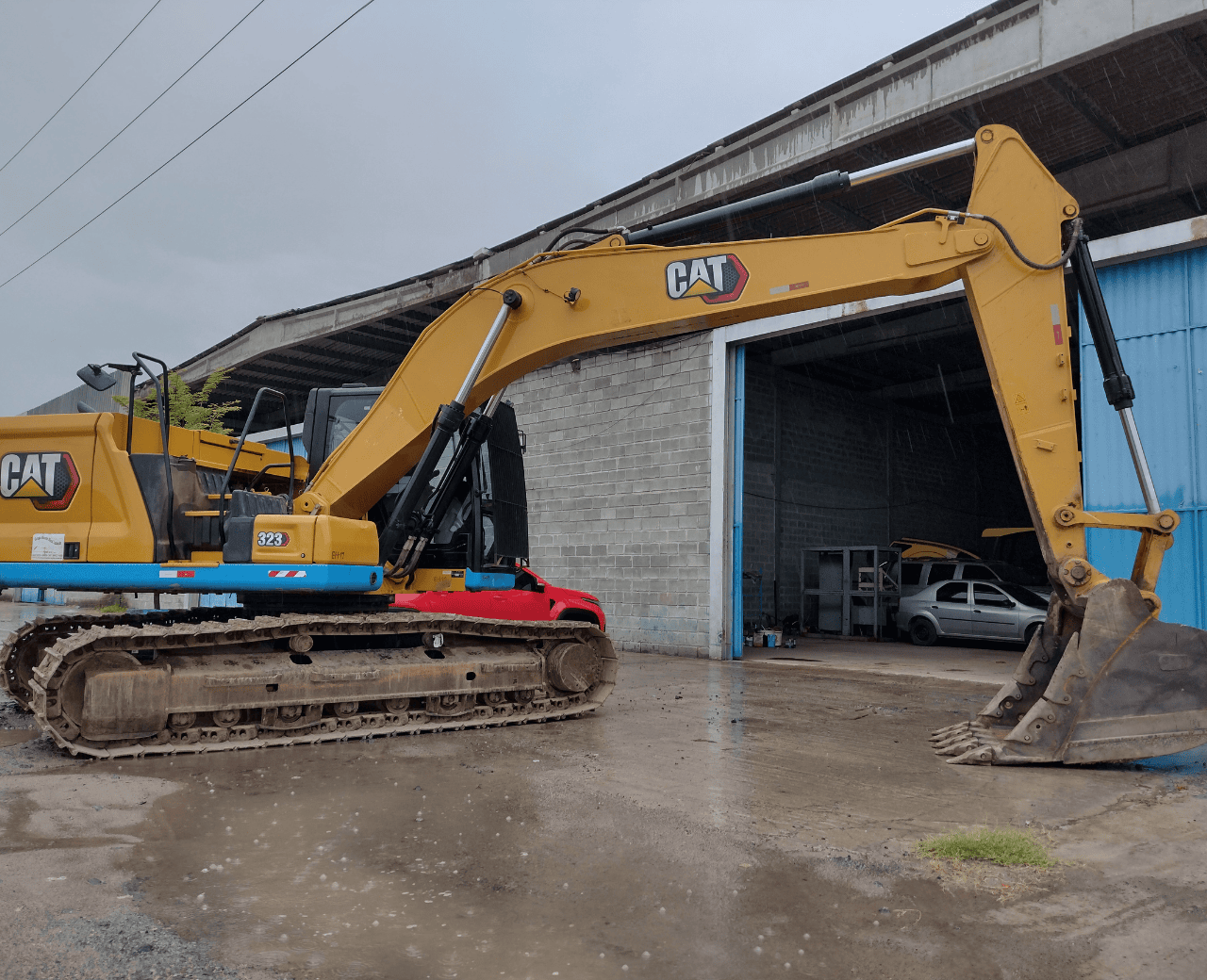 Escavadeira Hidráulica | Construção Civil - Foto 2