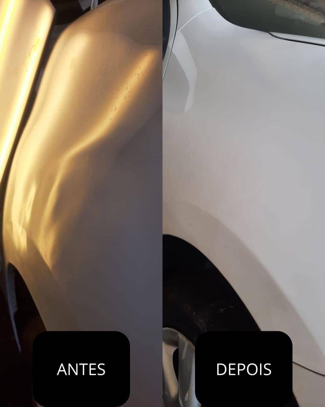 Amassado para-lama Nissan