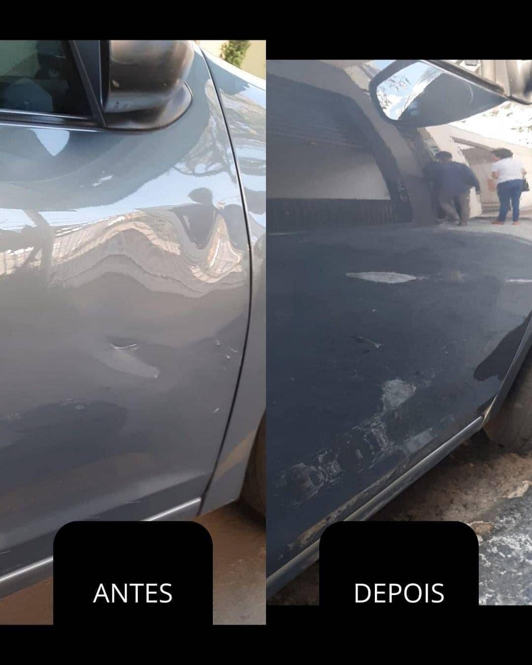 Amassado porta dianteira Renault