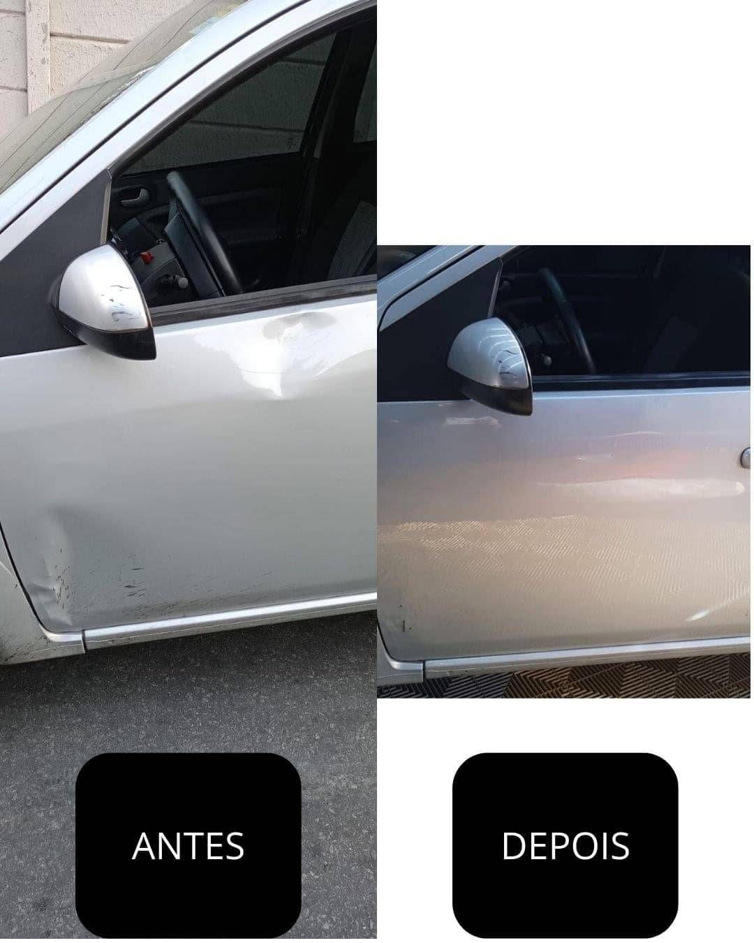 Amassado porta dianteira Fiesta