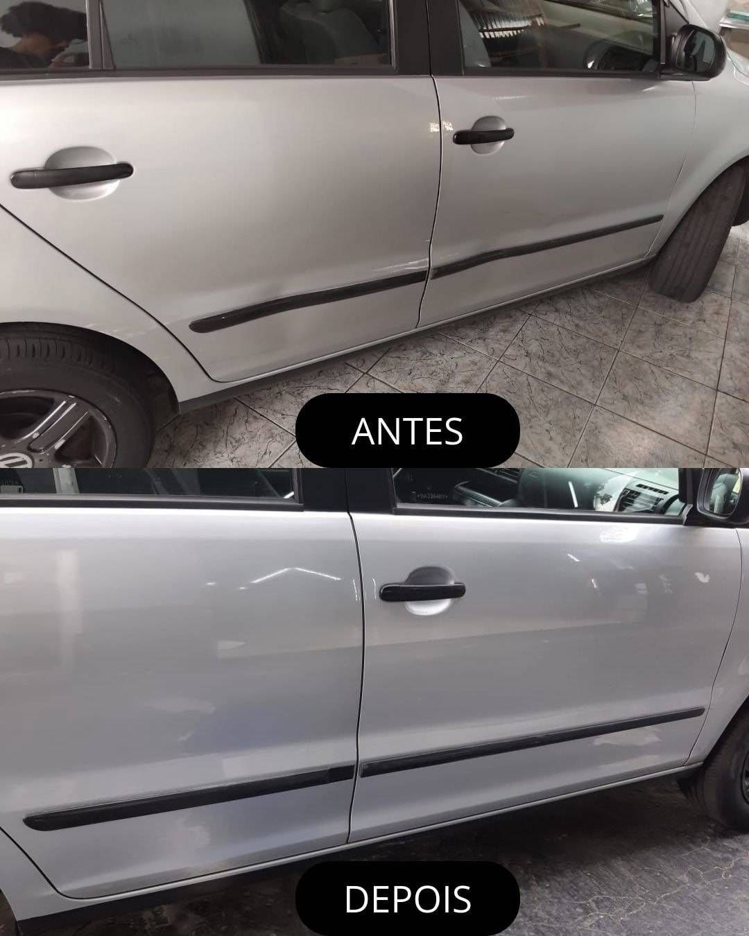 Amassado portas dianteira e traseira