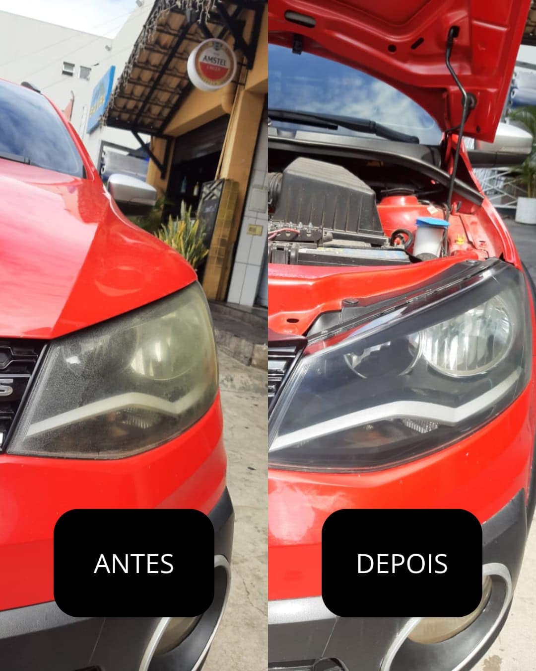 Polimento Farol saveiro