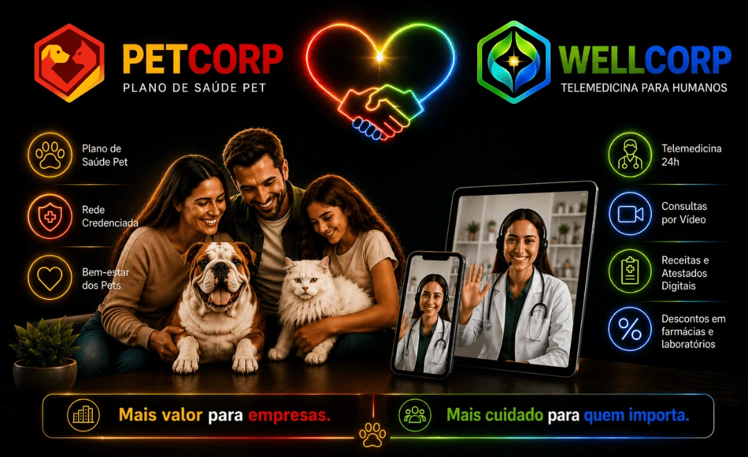 Telemedicina para colaboradores: conheça a nova parceria da PetCorp com a WellCorp