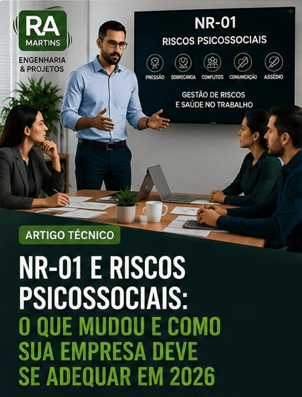 NR-01 e Riscos Psicossociais: o que mudou e como sua empresa deve se adequar em 2026
