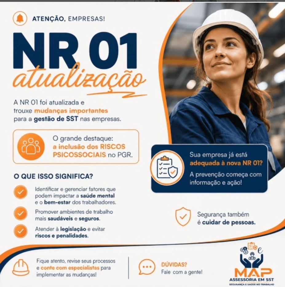 NR 01 ATUALIZADA!