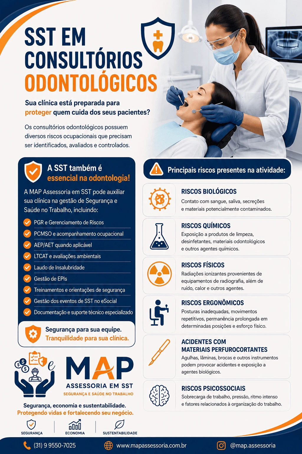 SST EM CONSULTÓRIOS ODONTOLÓGICOS