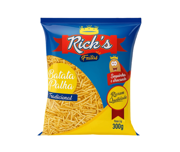 Batata Palha Rick's 300g - Foto 1