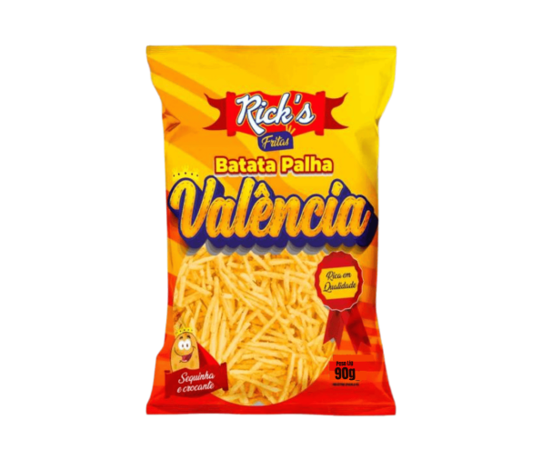 Batata Palha Valência 500g - Foto 1
