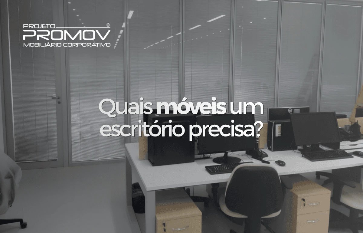 Escritório para 20 pessoas: quais móveis são necessários?