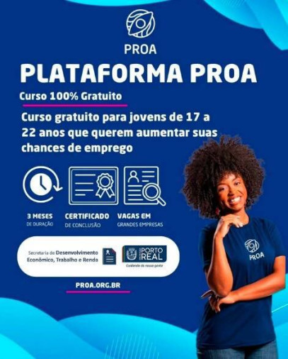 Instituto PROA - 100% gratuito e on-line - Foto 1