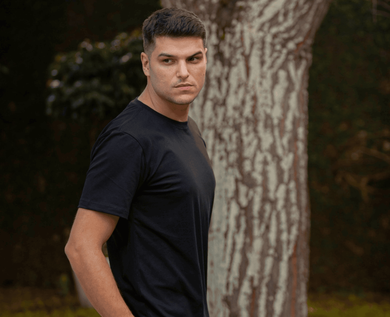 Camiseta Masculina Preta - Foto 5