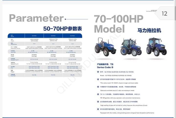 Shandong Qilu - Tratores e Implementos - Foto 4