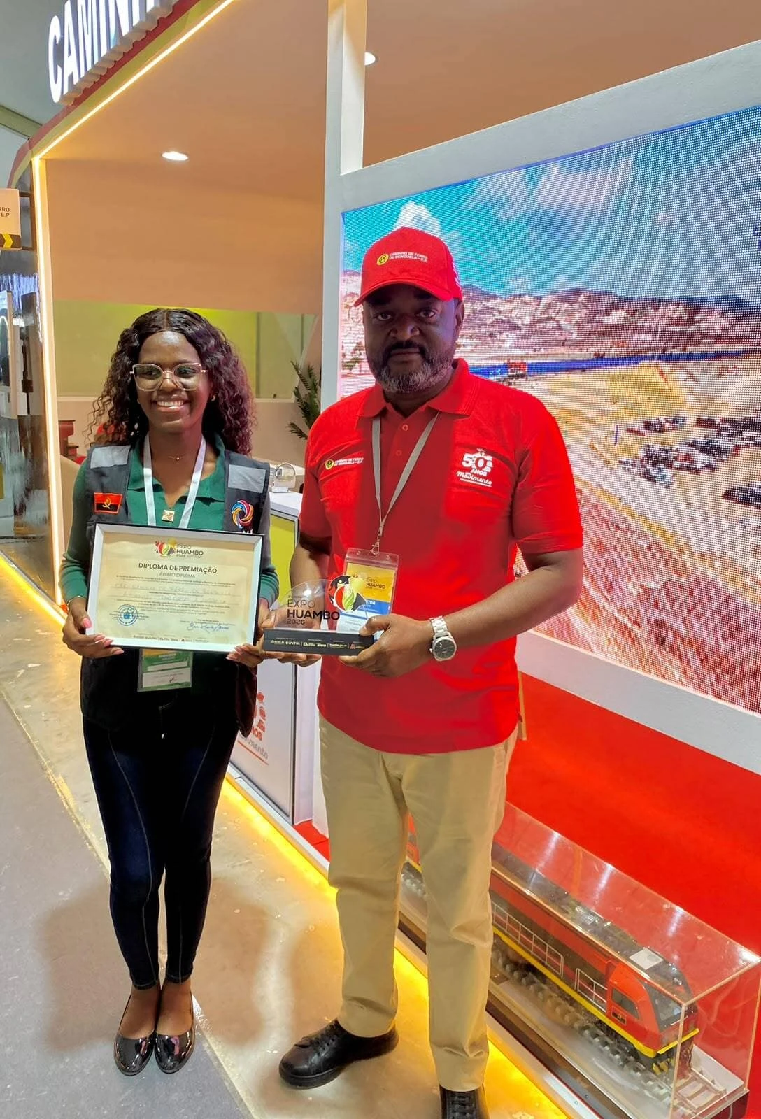 Vencedor do Prémio de Melhor Stand – Expo Huambo