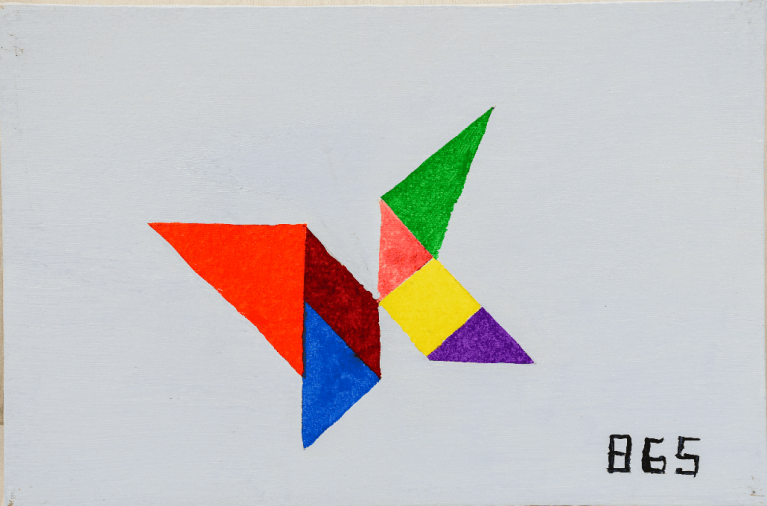 Animais Geométricos: Borboleta - Foto 1