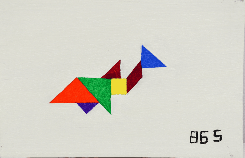 Animais Geométricos: Tubarão - Foto 1