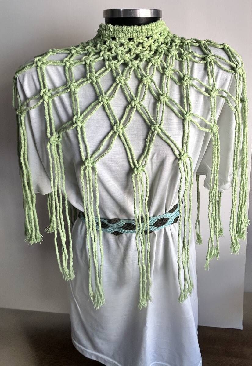 Gola de Macramê - Foto 2