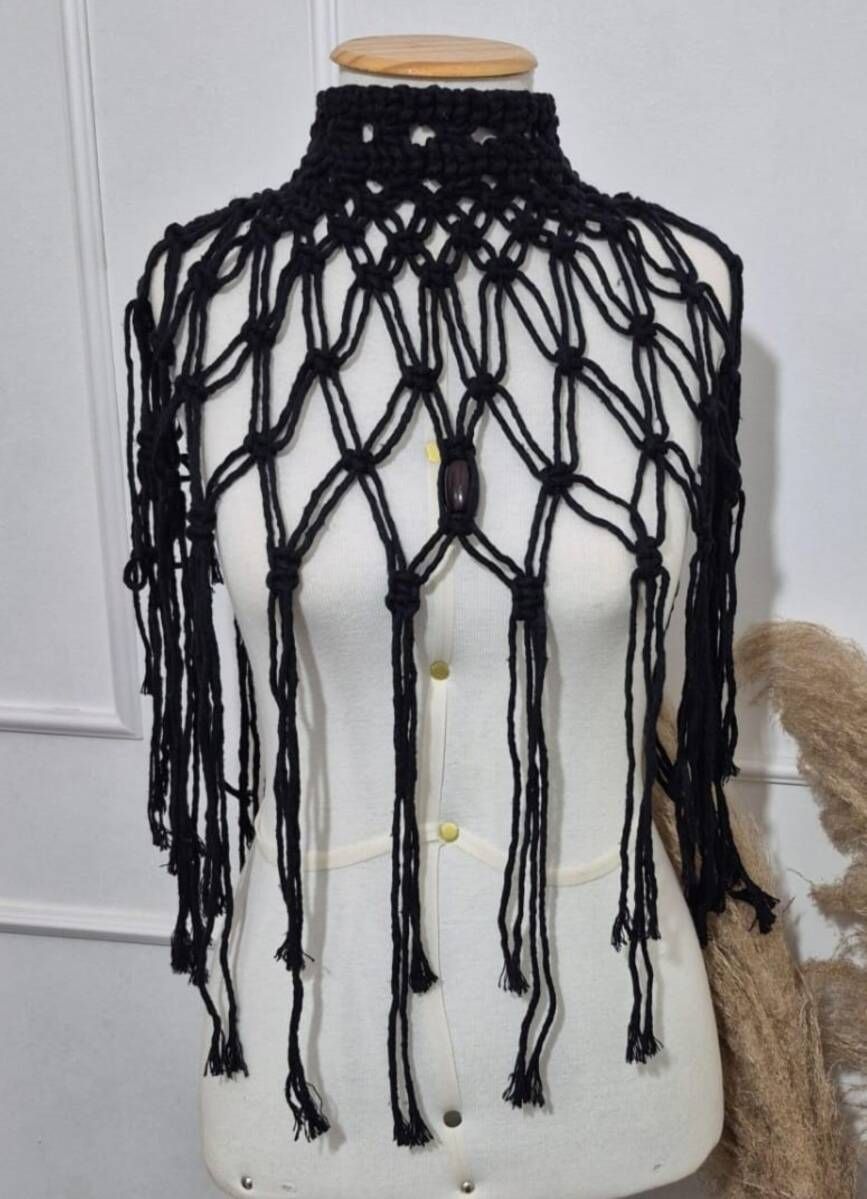 Gola de Macramê - Foto 3