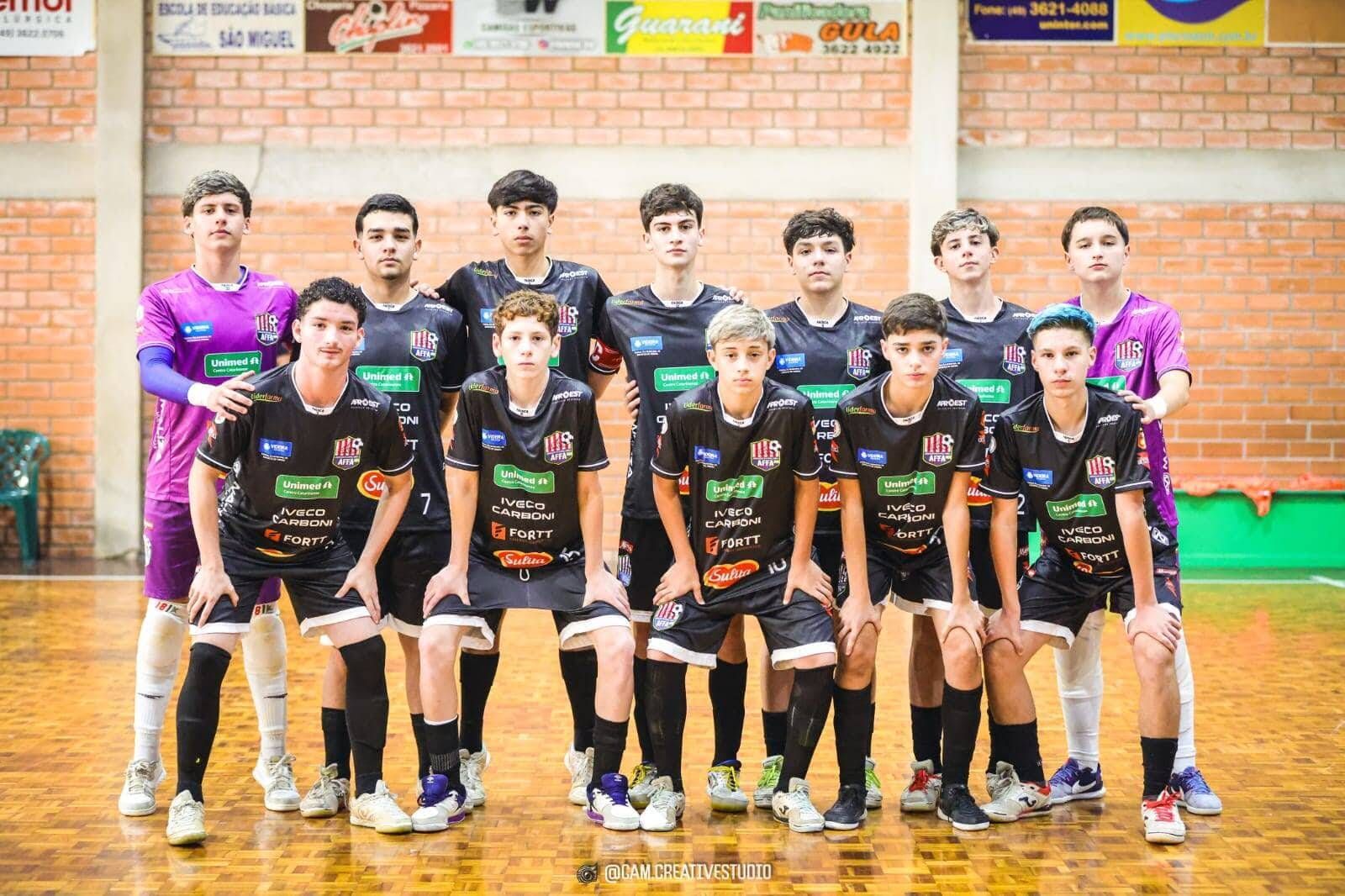 Faisca Futsal Sub15 Estreia no Campeonato Estadual da FCFS