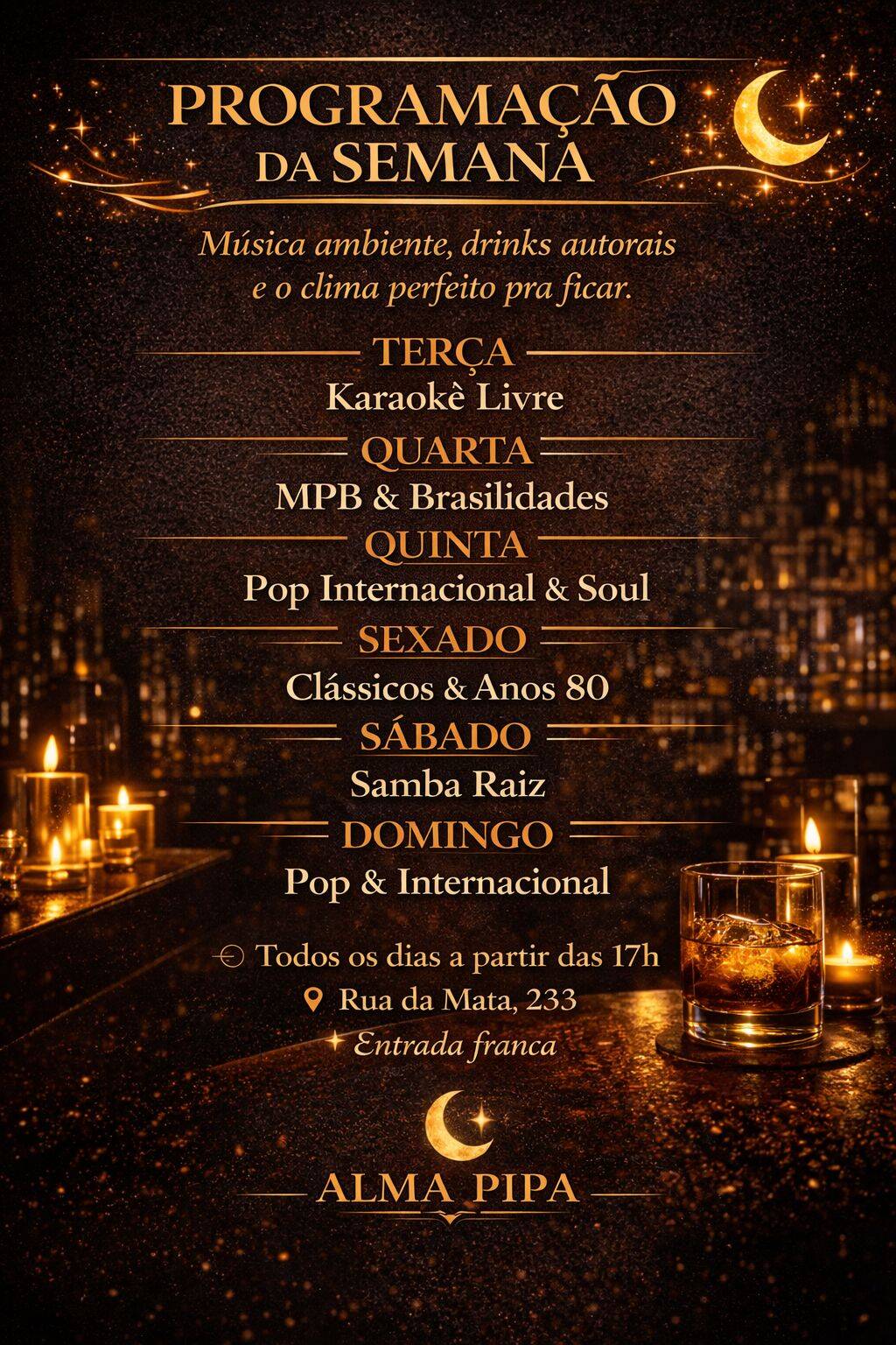 Programação da Semana | 10 a 16 de fevereiro