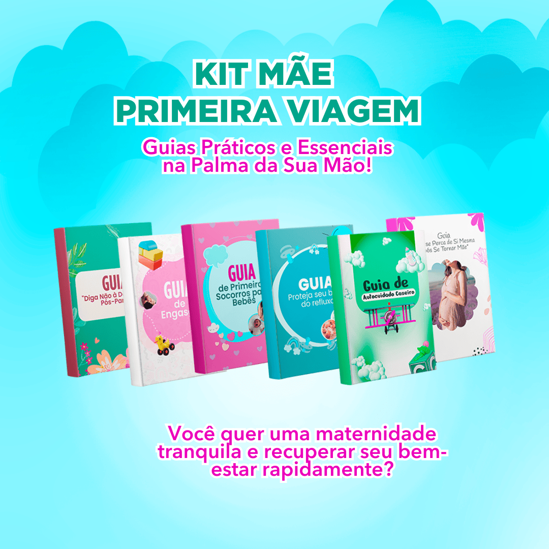 Kit Mamãe Primeira Viagem - Foto 1