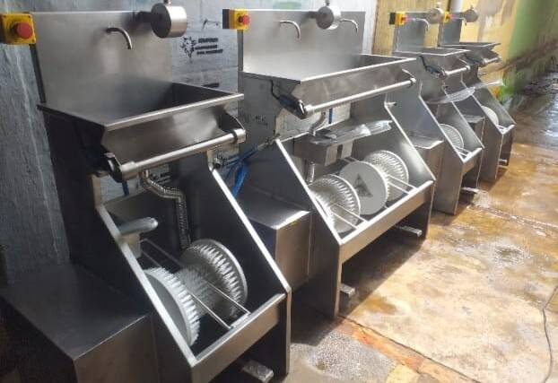 Lavador de botas com pia - Foto 1