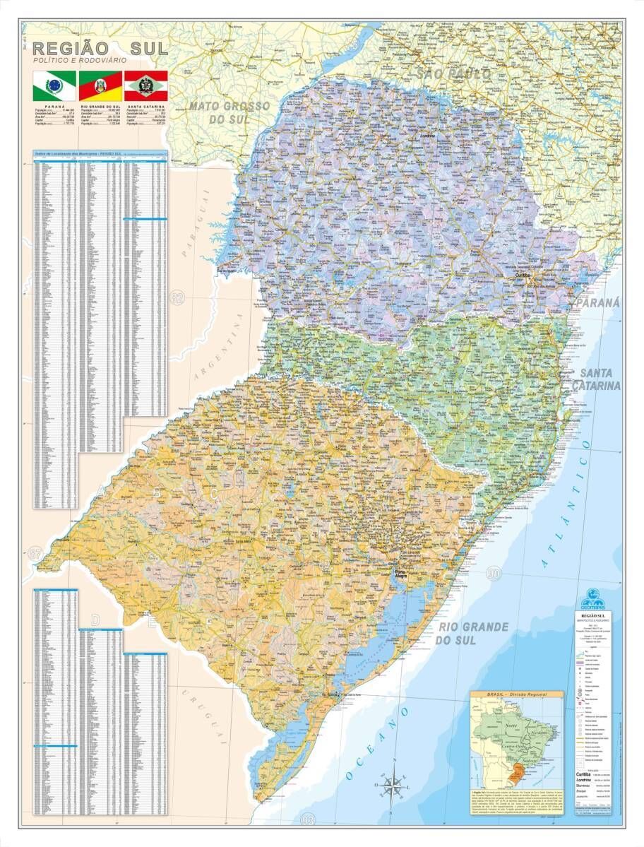 Mapa das Regiões do Brasil - Foto 5