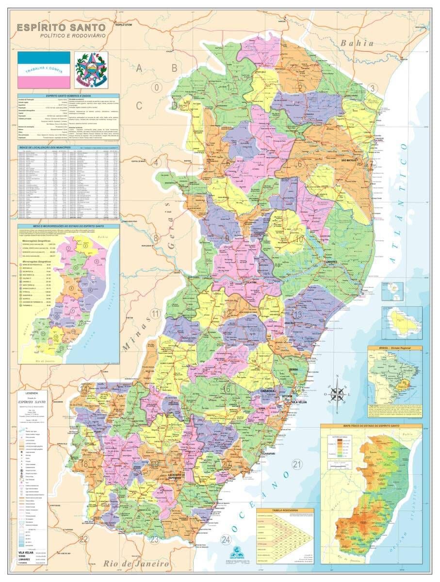 Mapa dos Estados - Foto 2