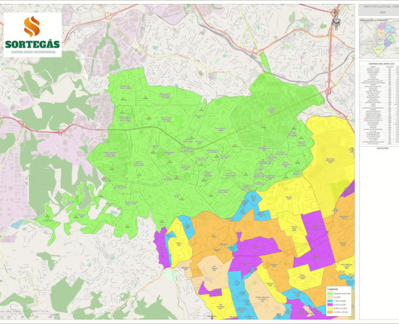 Mapas Municipais Urbanos - Foto 2