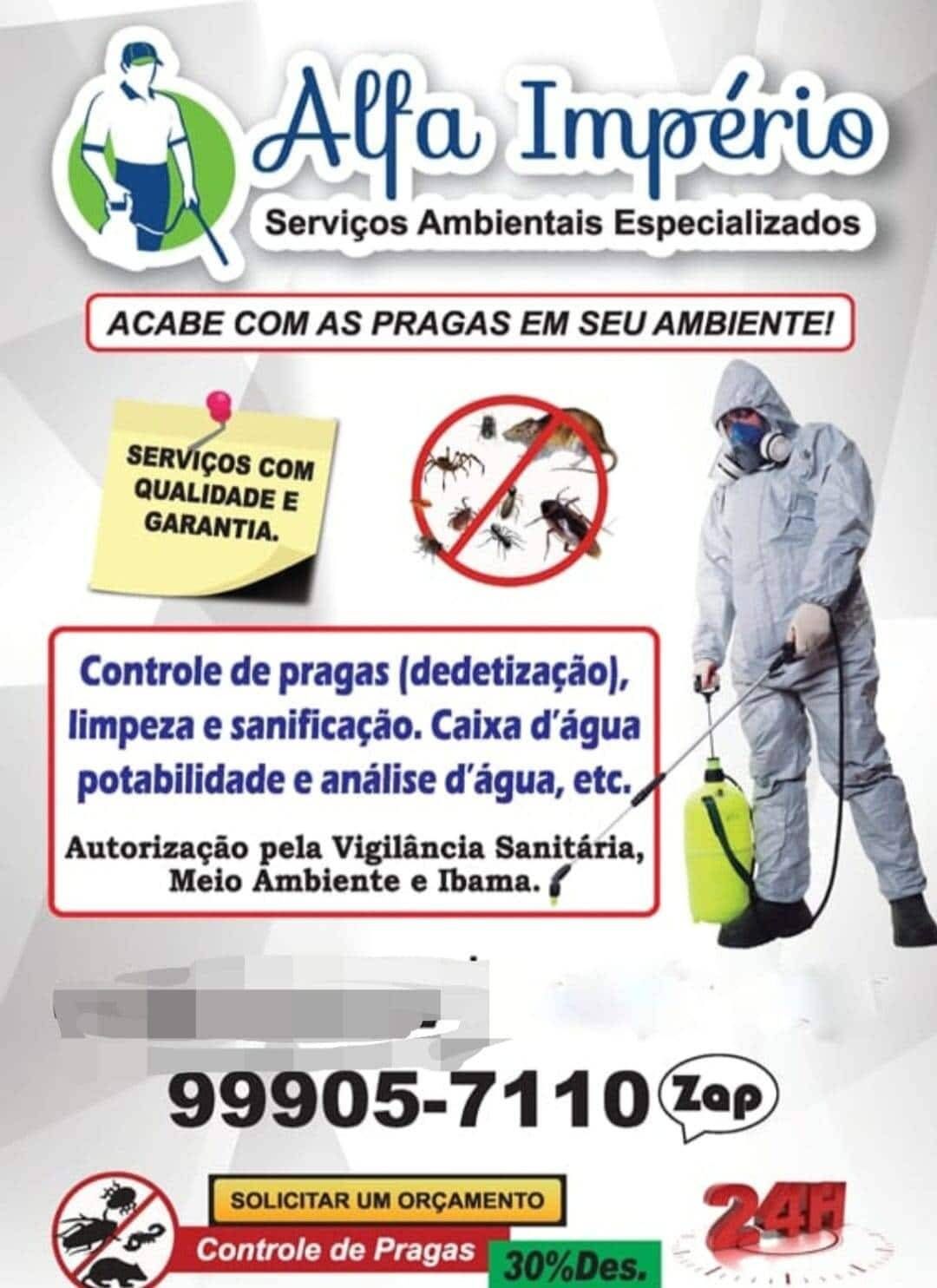 Dedetização em geral