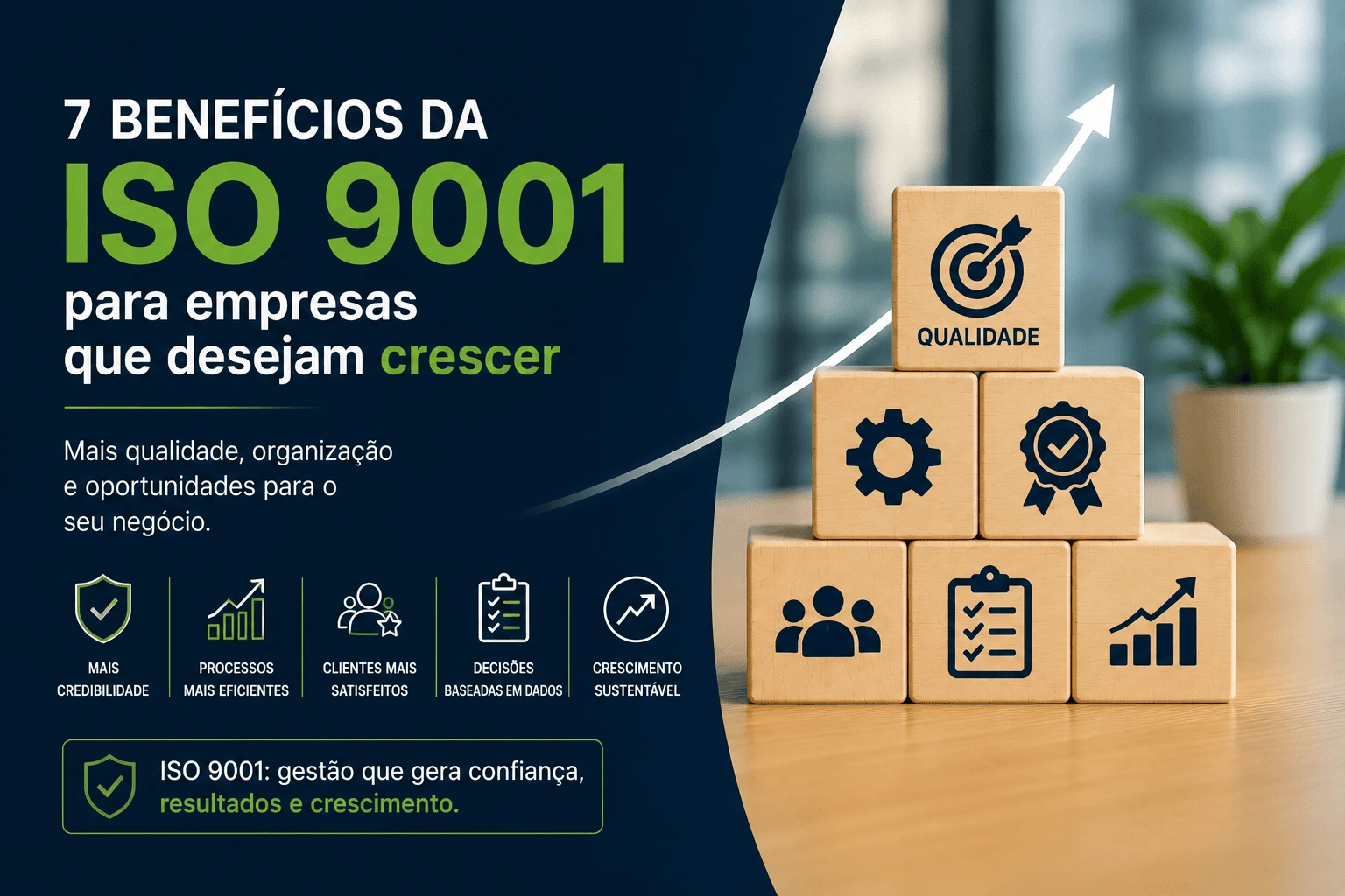 7 Benefícios da ISO 9001 para Empresas que Desejam Crescer e Conquistar Novos Clientes