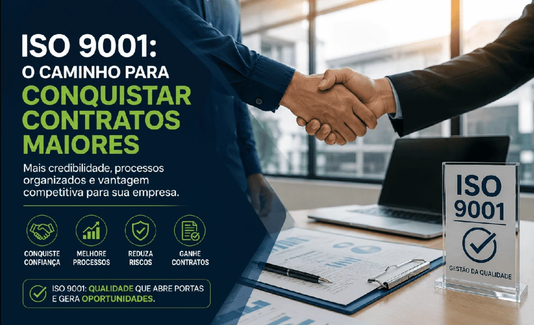 Como a ISO 9001 Ajuda Empresas a Conquistar Contratos Maiores