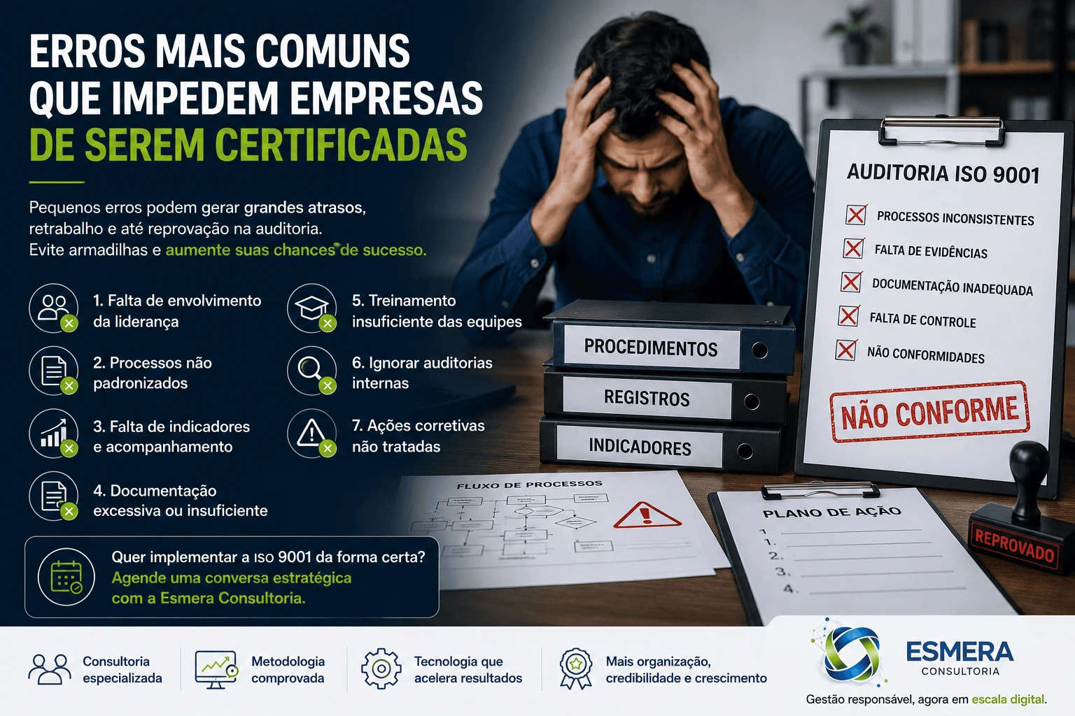 Erros Mais Comuns que Impedem Empresas de Serem Certificadas