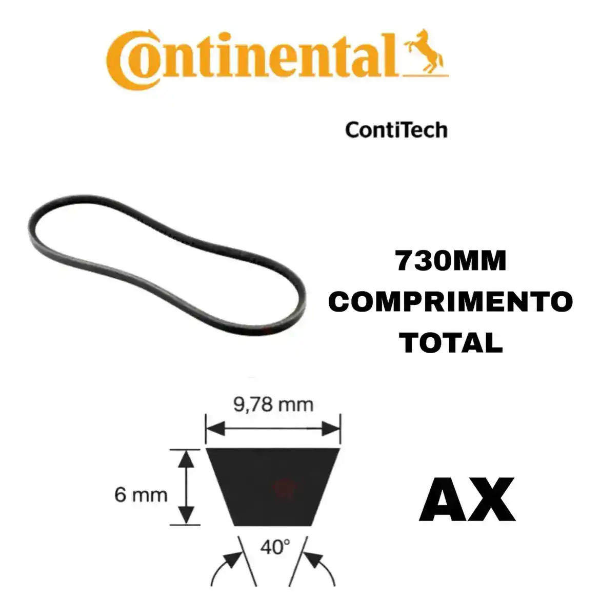 CORREIA AX27 AMASSADEIRA ESPIRAL AE15 AE25 GPANIZ - Foto 2