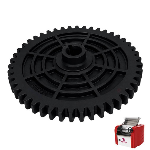 ENGRENAGEM NYLON 46 DENTES CILINDRO CB-30 BRAESI - Foto 1