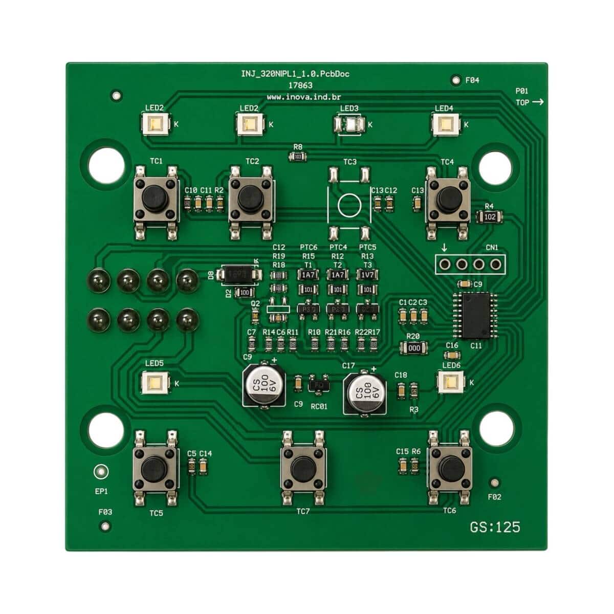 KIT PLACA VELOCIDADE ETIQUETA MASSEIRA AE10/15 G2 - Foto 2
