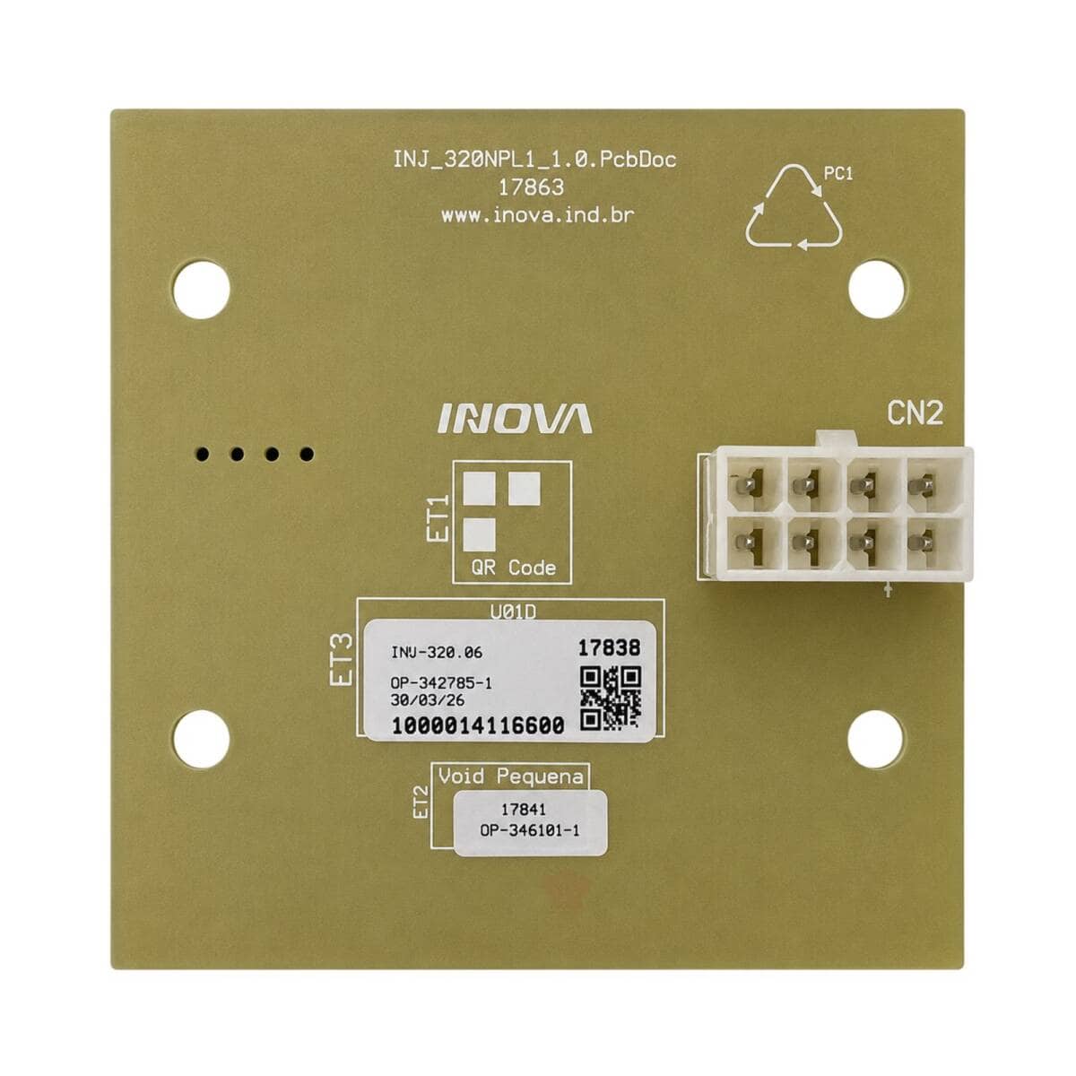 KIT PLACA VELOCIDADE ETIQUETA MASSEIRA AE10/15 G2 - Foto 3