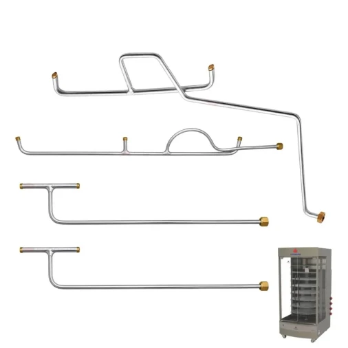 KIT TUBULAÇÕES DE ALUMÍNIO ASSADOR PRP482 G4 - Foto 1
