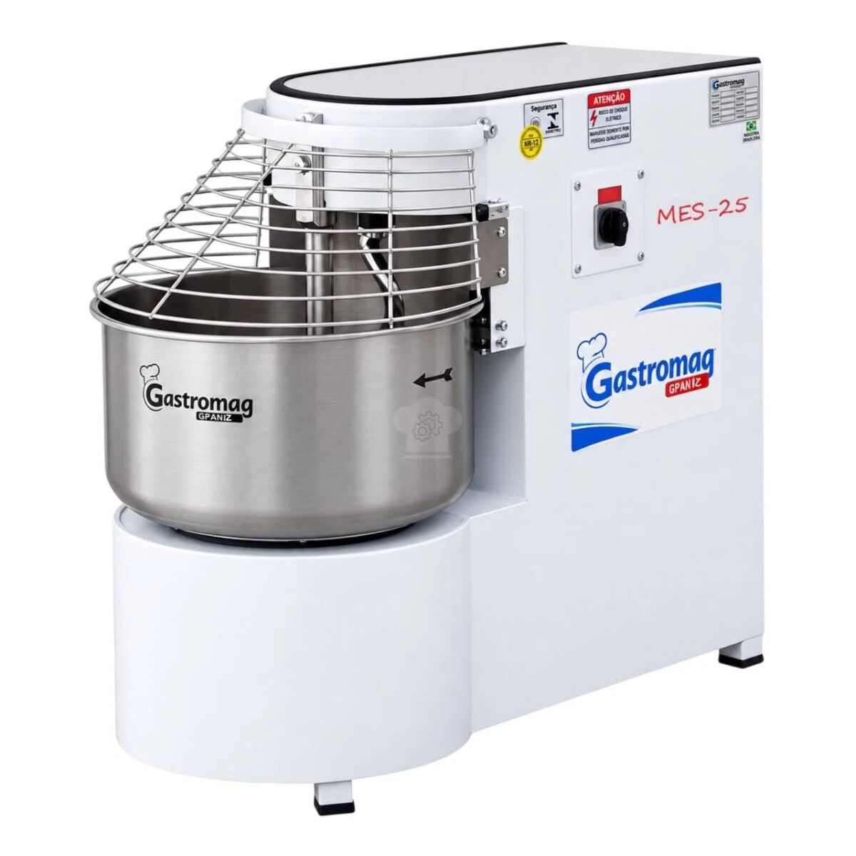 PANELA TACHO INOX MASSEIRA ESPIRAL MES25 GASTROMAQ - Foto 4
