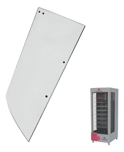 PORTA FRONTAL VIDRO CURVO ASSADOR PRP-482 G5 - Foto 1
