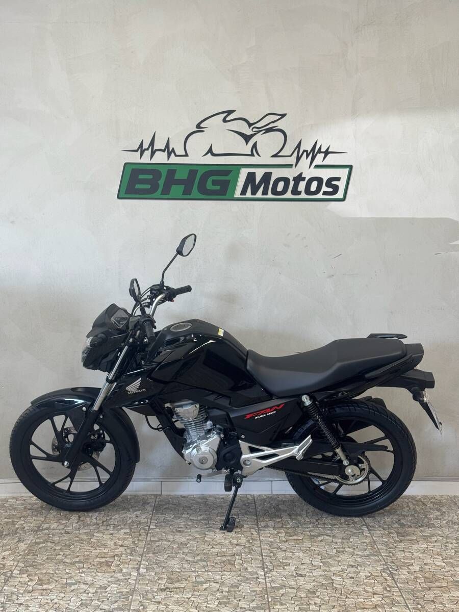 CG 160 FAN PRETA 26/26 R$9.900,00 + 47x R$456,00 - Foto 1