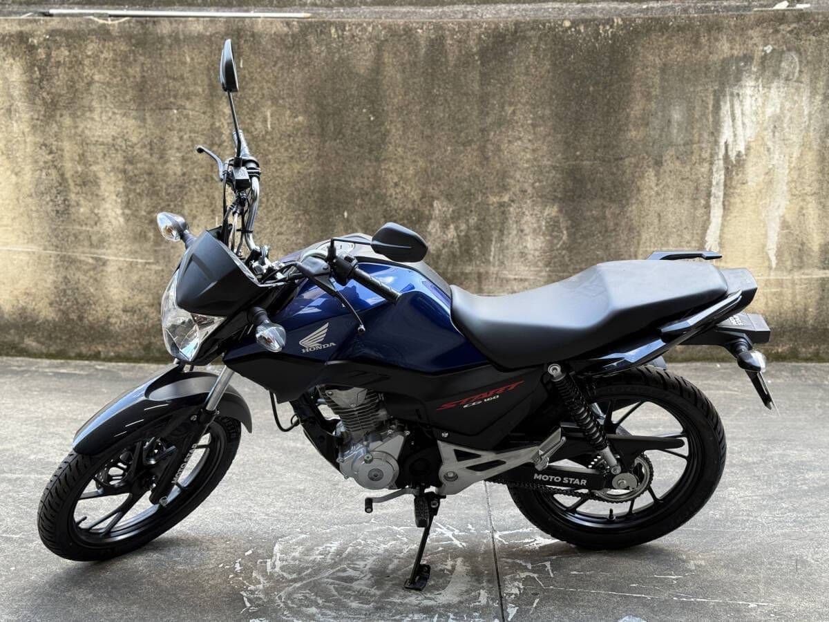 CG 160 START AZUL 26/26 R$8.900,00 + 47x R$458,00 - Foto 8