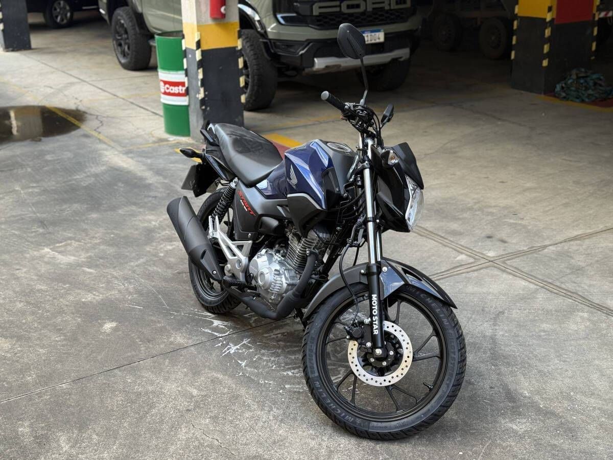 CG 160 START AZUL 26/26 R$8.900,00 + 47x R$458,00 - Foto 3