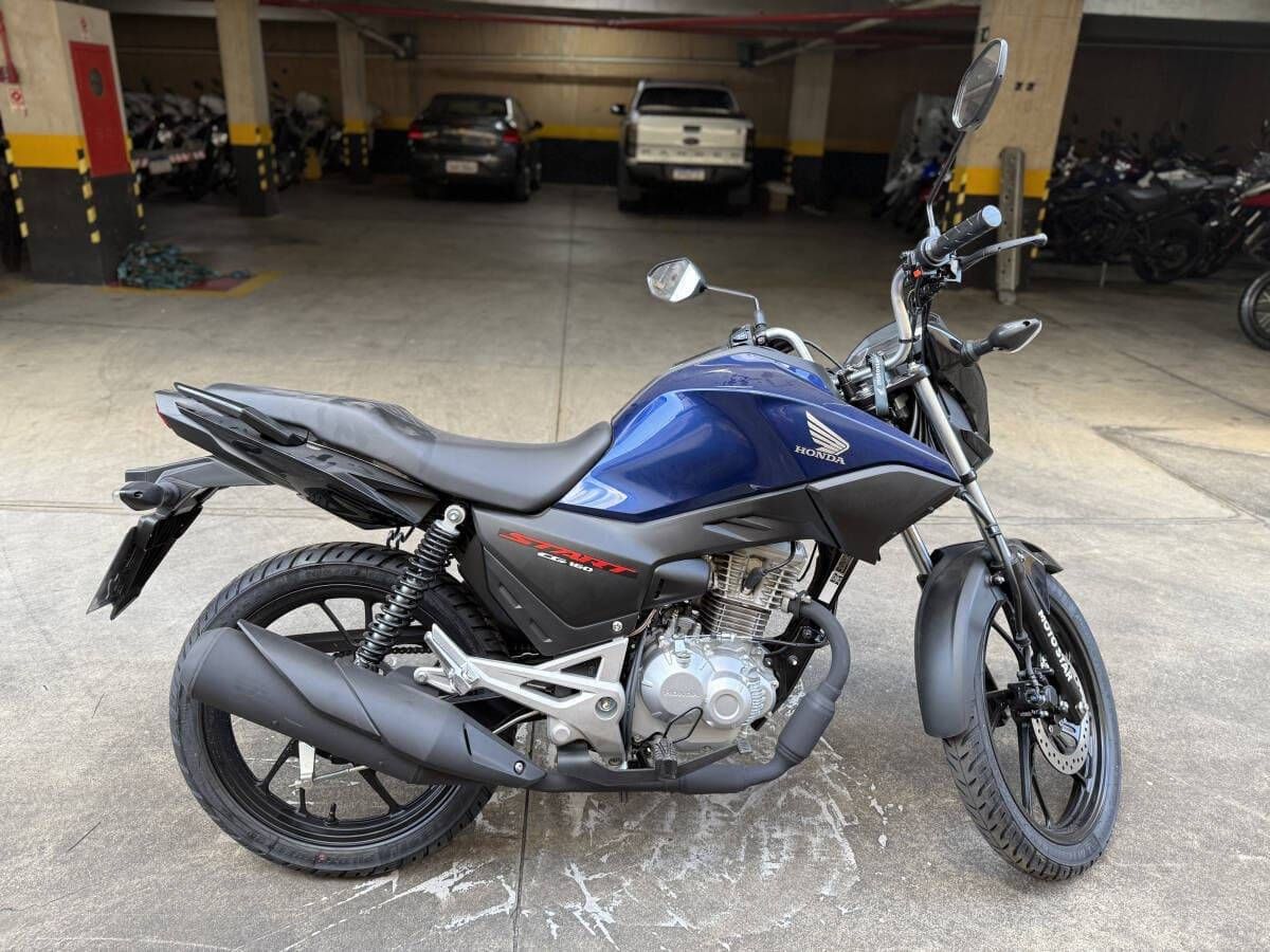 CG 160 START AZUL 26/26 R$8.900,00 + 47x R$458,00 - Foto 4