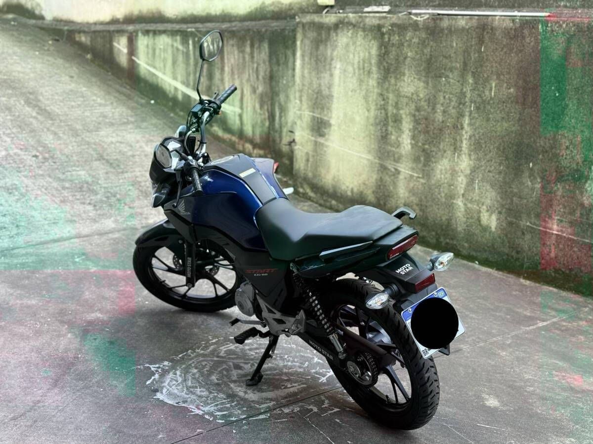 CG 160 START AZUL 26/26 R$8.900,00 + 47x R$458,00 - Foto 7