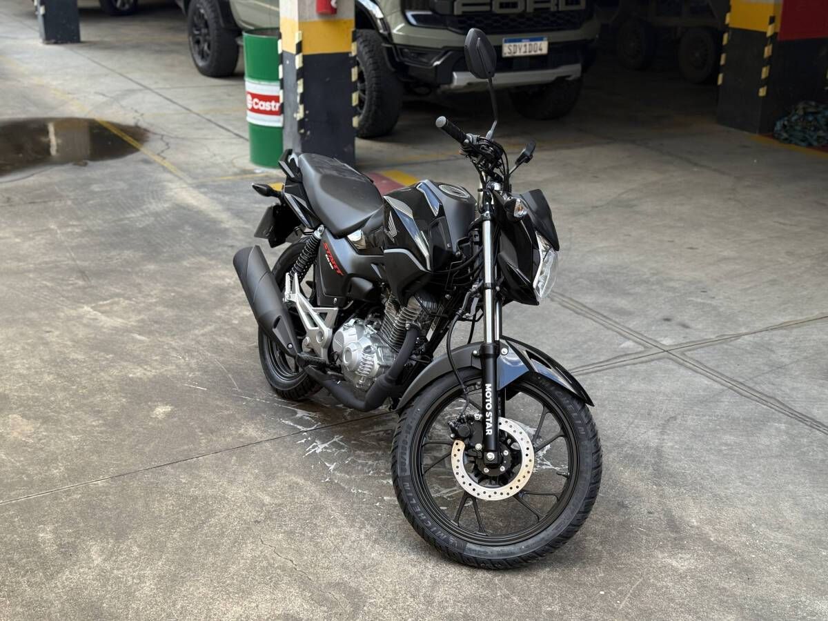 CG 160 START PRETA 26/26 R$8.900,00 + 47x R$458,00 - Foto 3
